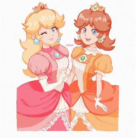 princess peach princess daisy|Peaisy